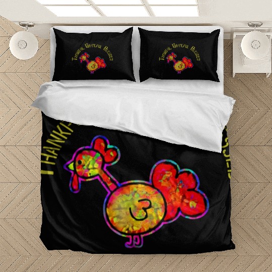 Thankful grateful blessed leopard Bedding Sets