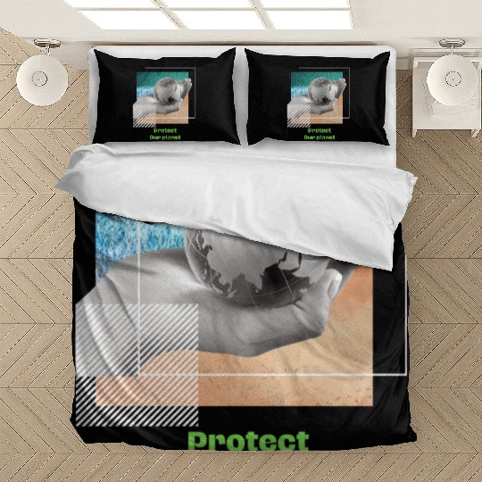 Protect our planet Bedding Sets