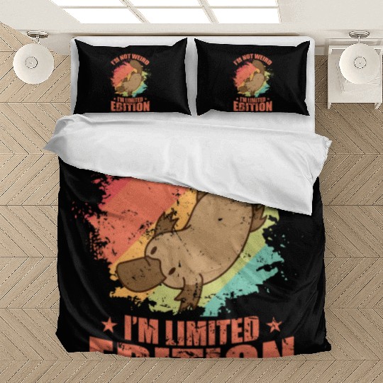 I'm not Weird I'm Limited Edition Platypus Bedding Sets