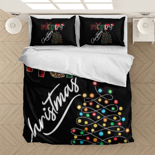 MERRY CHRISTMAS ,Christmas light Bedding Sets