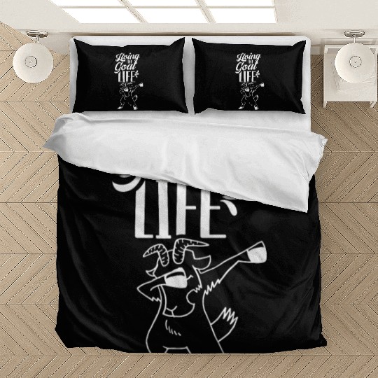 Living The Goat Life Animal Pet Lover Owner Bedding Sets