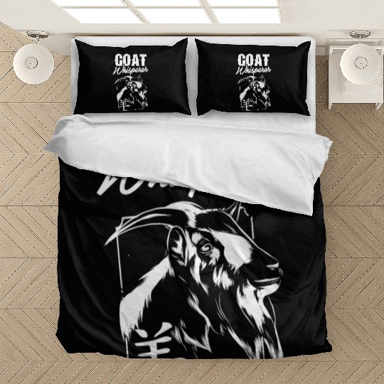 Goat Whisperer Lover Animal Pet Owner Bedding Sets