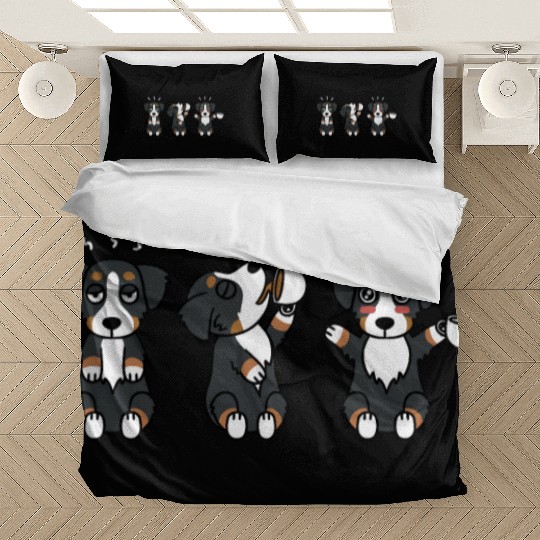 Bernese Mountain Dog Coffee Lover Bedding Sets