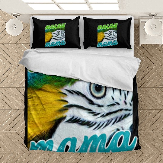 Blue And Yellow Macaw - Parrot Bedding Sets