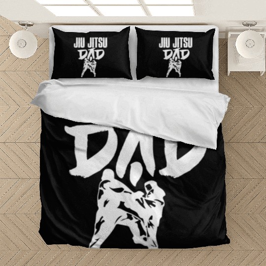 Jiu-Jitsu Dad BJJ Father Martial Arts MMA Jujitsu Bedding Sets