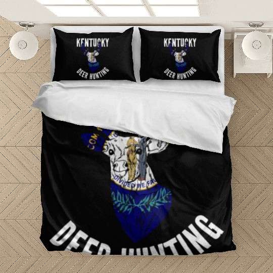 Kentucky Deer Hunting Buck Stag Hunter Bedding Sets