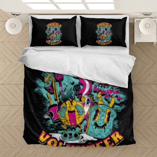 Psychedelic Research Volunteer - psychedelic Bedding Sets