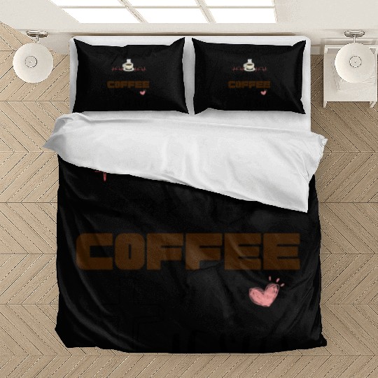Good days start with coffee and jesus Bedding Sets