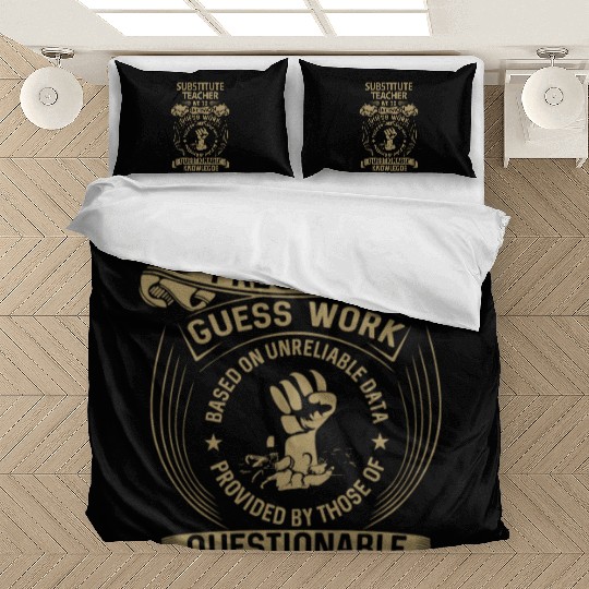 Substitute Teacher Bedding Sets - We Do Precision Gift