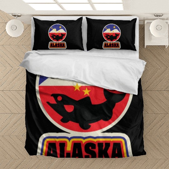 US States ALASKA Bedding Sets