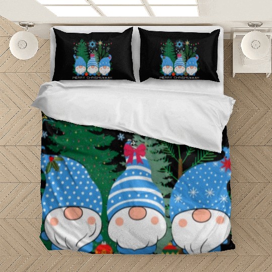 Merry Christmukkah, Jewish Christmas Bedding Sets