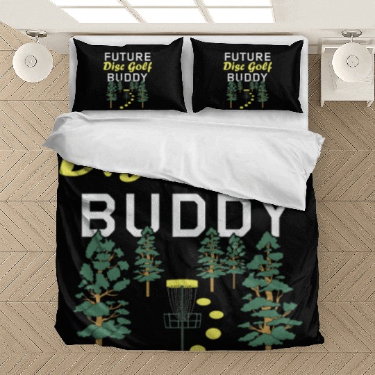 Future Disc Golf Buddy Frisbee Son Daughter Kids Bedding Sets