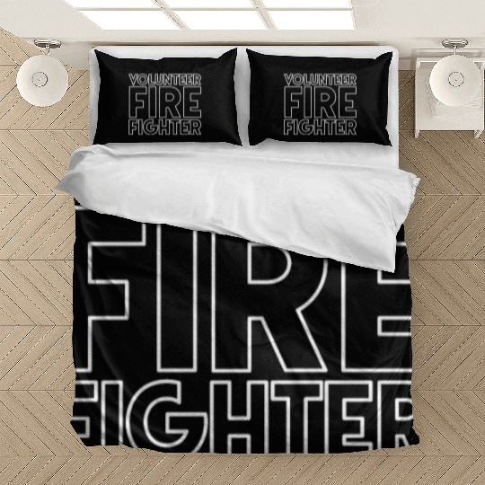 Volunteer Fire Fighter Fire Department Firefighter Bedding Sets
