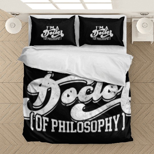 Doctor Of Philosophy Doctorate Phd Student Bedding Sets