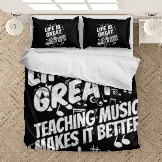 Music Teacher Bedding Sets