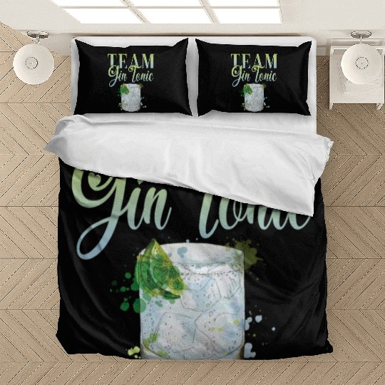 Team Gin Tonic Cocktail for Bartender Bedding Sets