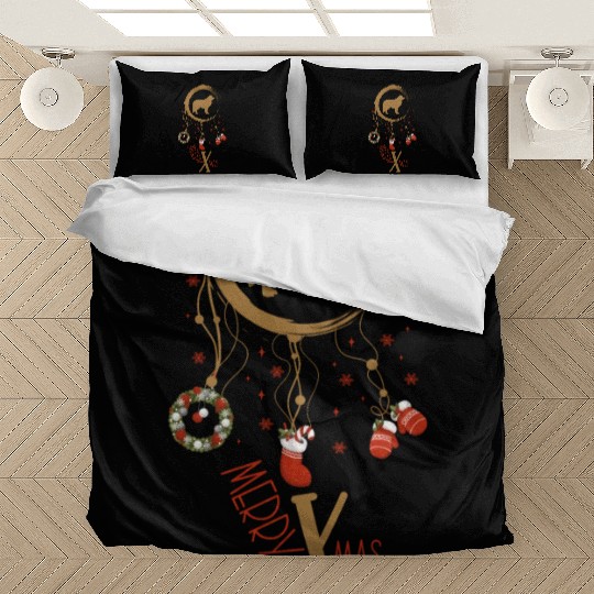dog dreamcatcher Christmas Great Pyrenees Bedding Sets
