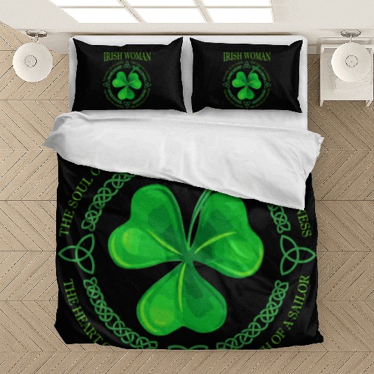 Womens Irish Woman Angel The Souls Of An Angel Bedding Sets