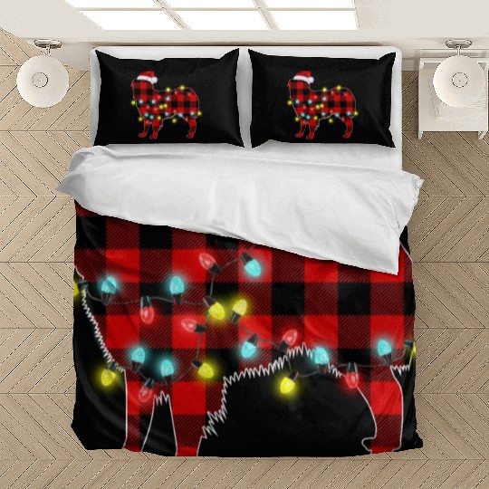 Miniature American Shepherd Christmas Dog Lover Bedding Sets