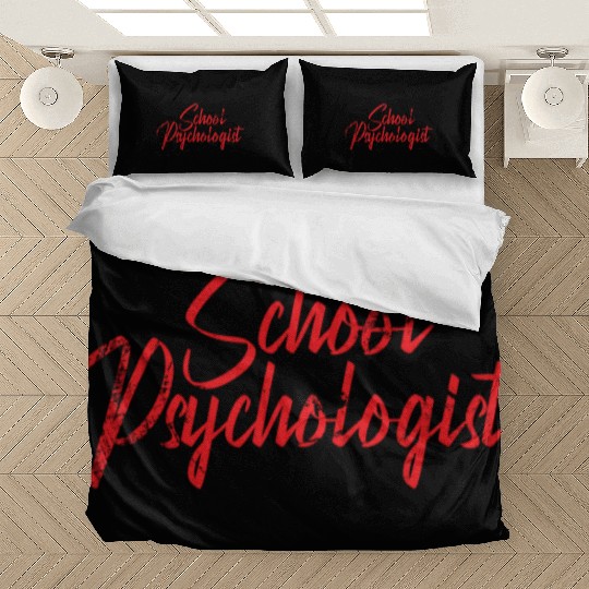 School Psychologist Psychology Teacher Appreciatio Bedding Sets