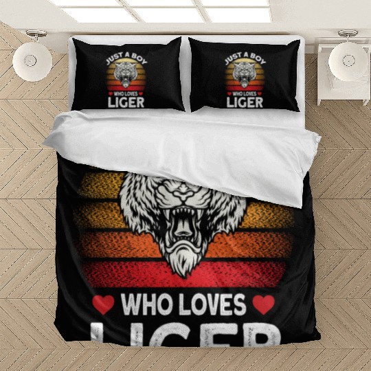 Just A Boy Who Loves Liger Bedding Sets
