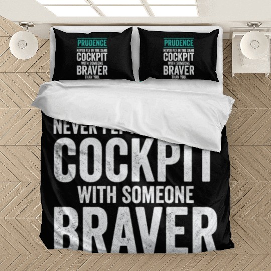 Prudence Wisdom Quotes Pilot Philosophy Bedding Sets