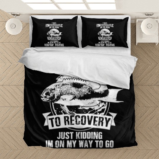Hog Fish Merch Funny Great Fishermen Bedding Sets