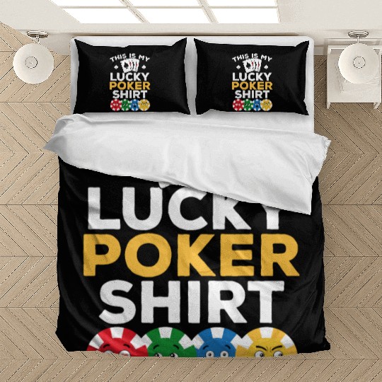 Poker Player - This Is My Lucky Poker Bedding Sets - Poke