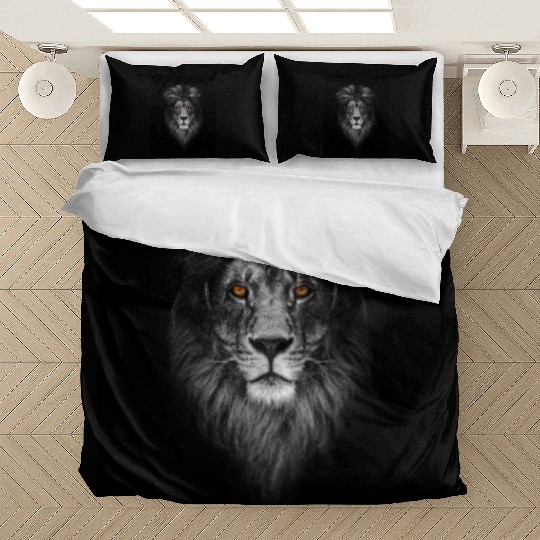 The Majestic Lion Head Bedding Sets unisex