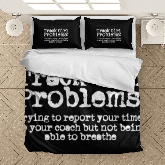 Track And Field Girl Athelitcs Running Sport Run Bedding Sets