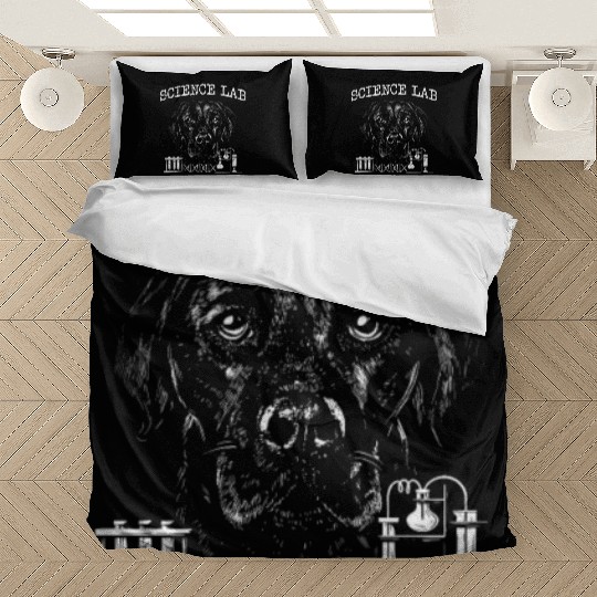 Science Lab Science Lover Biology Teacher Labrador Bedding Sets