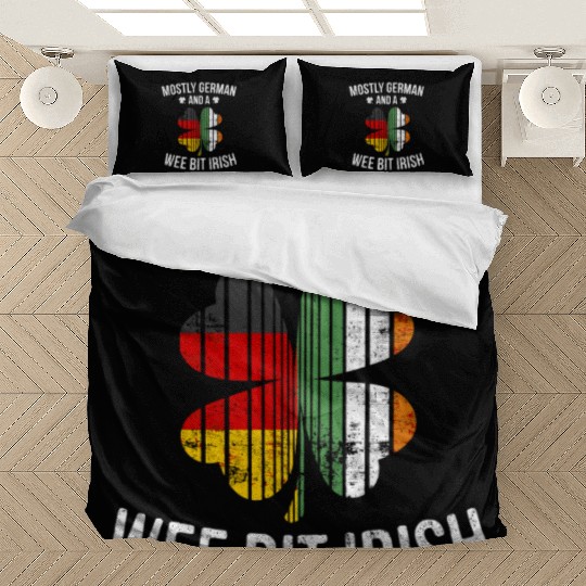 German Wee Bit Irish Germany Patrick Day Bedding Sets