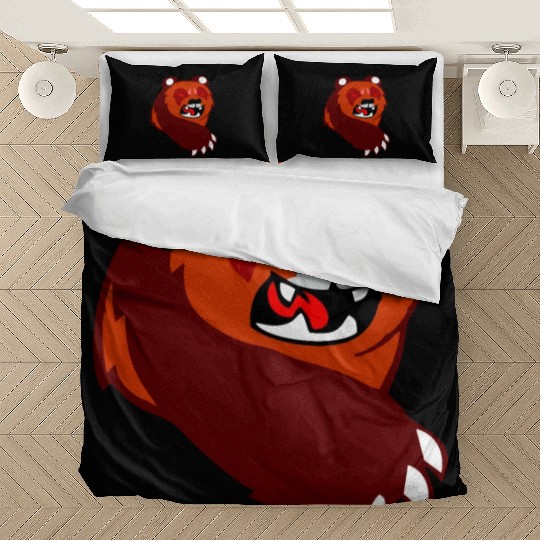 angry panda Bedding Sets