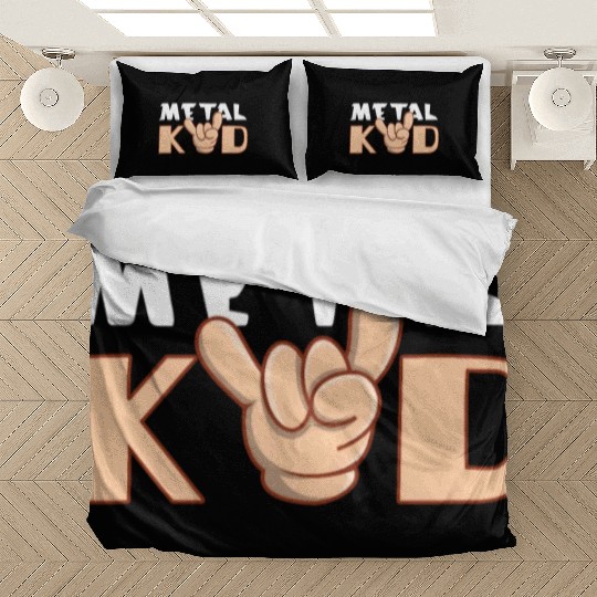Rock Sign Rocker Hand Metal Kid Music Lover Bedding Sets