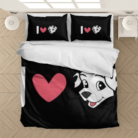 Dalmatians - I Love Dalmatians Bedding Sets