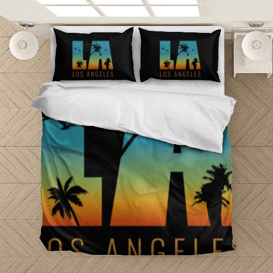 Los Angeles LA California Gift Bedding Sets