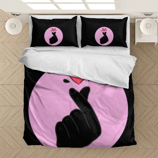 Korean heart symbol - Spread Love Intention Series Bedding Sets