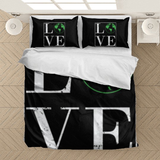 Love Environment Nature Planet Earth Bedding Sets