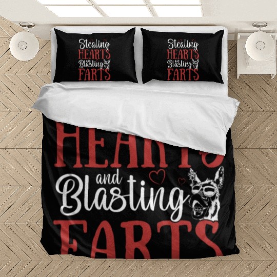 Donkey Stealing Hearts And Farmer Pet Donkey Lover Bedding Sets