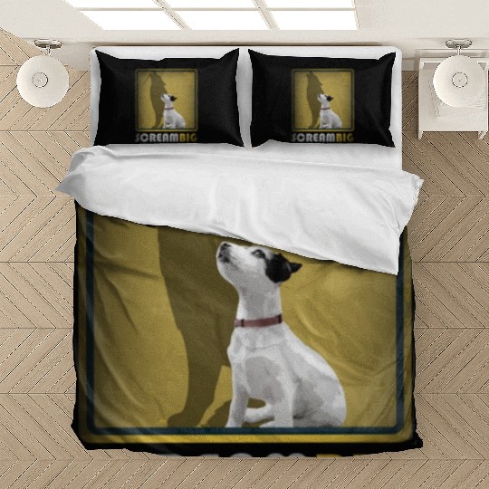 Dog sweet Puppy Jack Russell, Scream Big Wolf Bedding Sets
