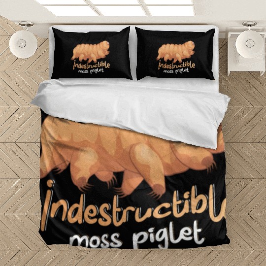 Indestructible Moss Piglet Science Tardigrade Bedding Sets