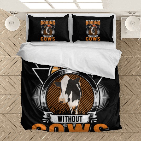 Cow Gift Cattle Cows Breeder Bedding Sets