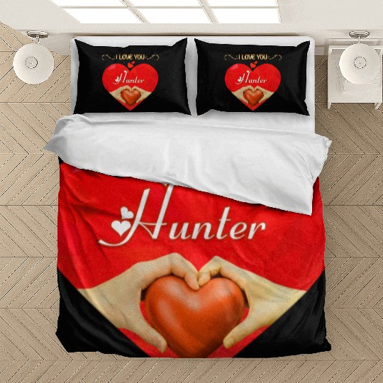 I love you Hunter Bedding Sets