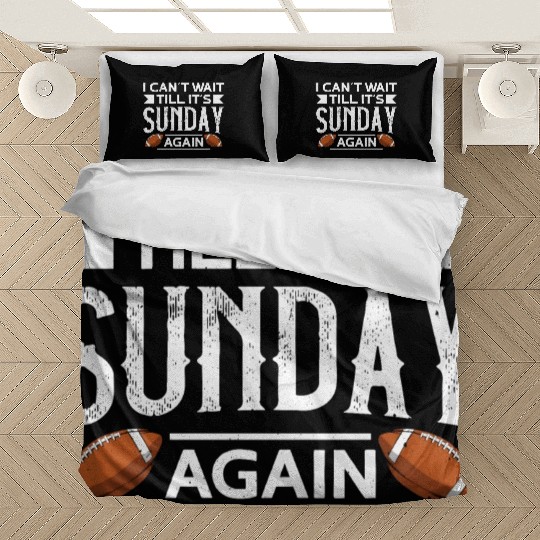 American Football Sunday Football Player Sport Fan Bedding Sets