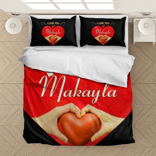 I love you Makayla Bedding Sets