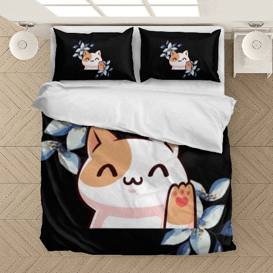 I am better with cats, Funny gifts cats, cat mom, Bedding Sets