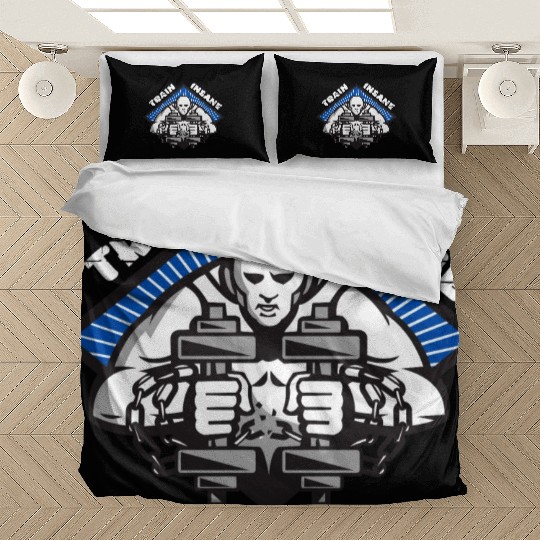 Gym train insane Bedding Sets