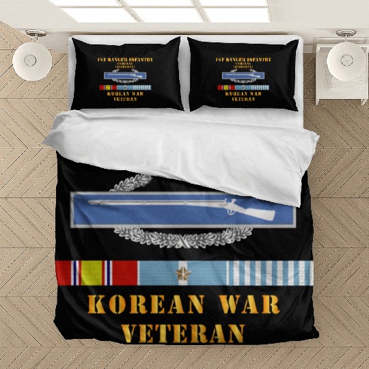 1st Ranger Infantry Company Airborne w CIB w KOREA Bedding Sets