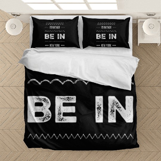 I'd rather be in New York City taxi Broadway Wall Bedding Sets