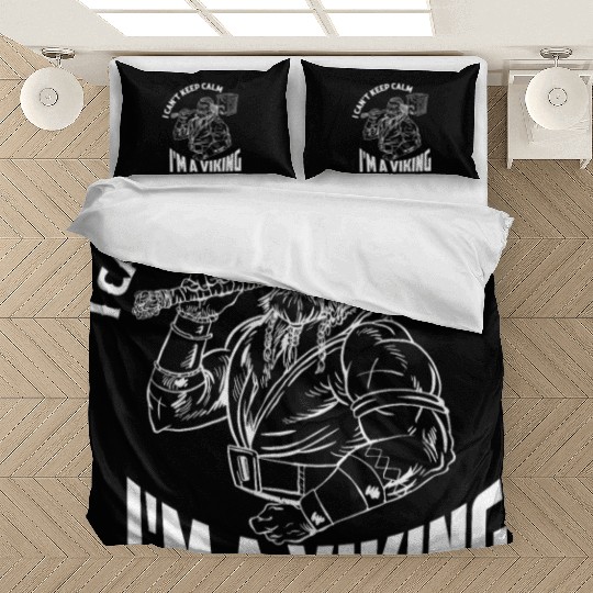 I Can't Keep Calm I'm A Viking Odin Norse Bedding Sets